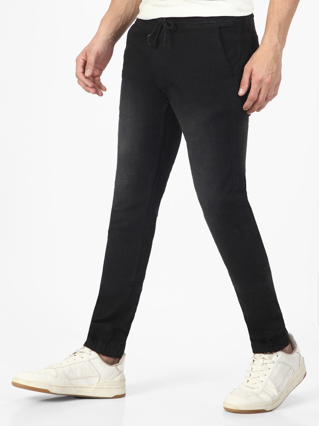Urbano Fashion Men Slim Fit Light Fade Stretchable Cotton Jeans