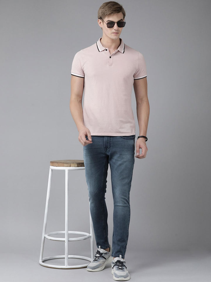 SPYKAR Men Kano Slim Fit Heavy Fade Stretchable Jeans