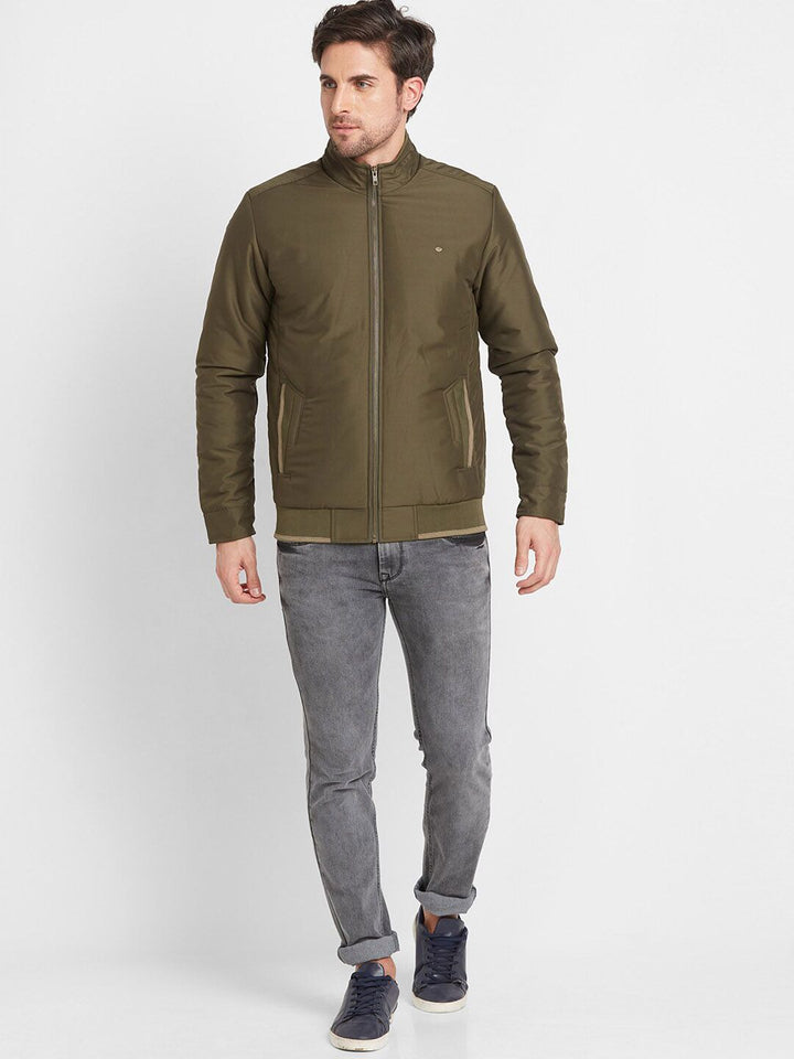 Being Human Mock Collar Bomber Jacket