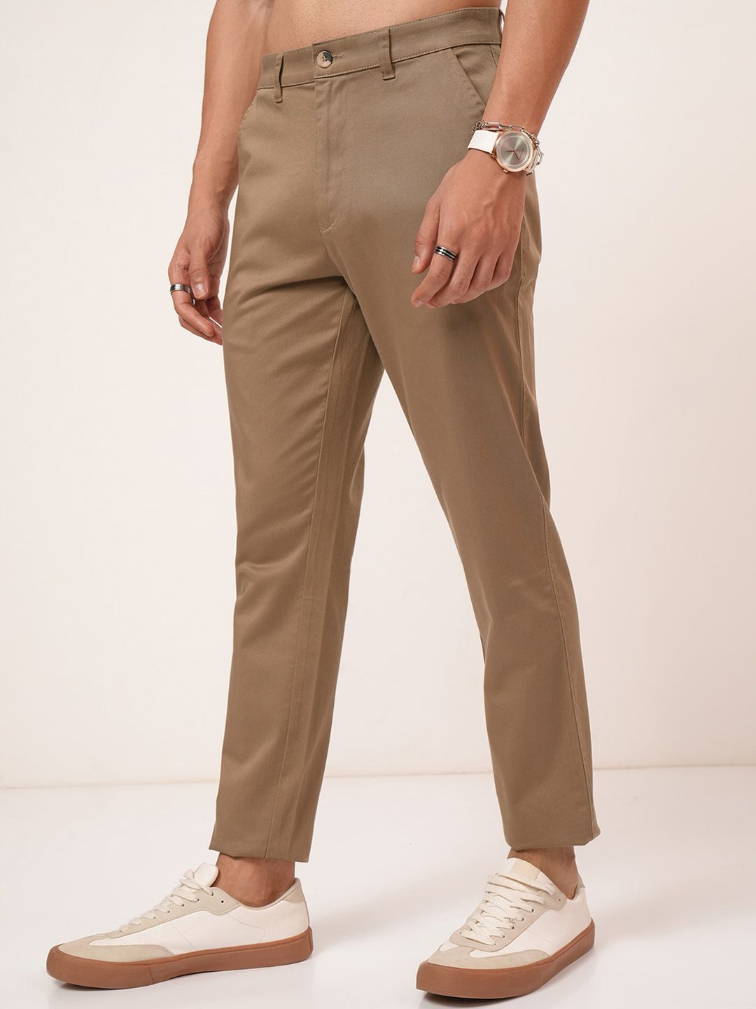HIGHLANDER Premium Satin Chino Trousers