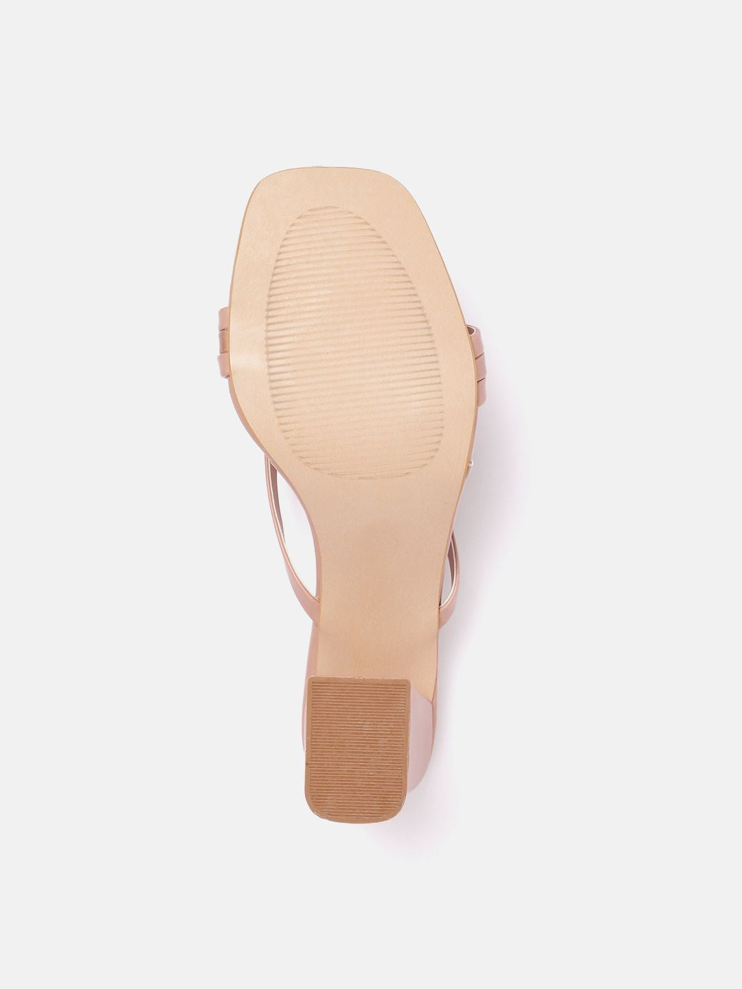 DressBerry Open Toe Block Heel