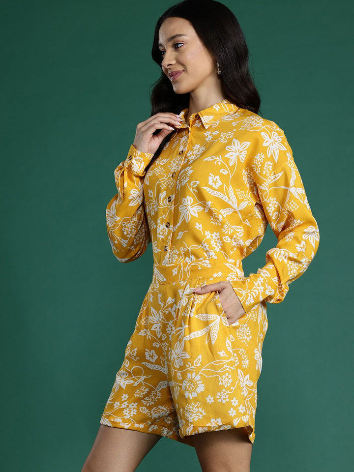 DressBerry Floral Printed Co-Ords