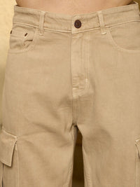 DENNISON Korean Baggy Fit Cargo Jeans