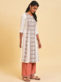 W Geometric Printed A-line Kurta