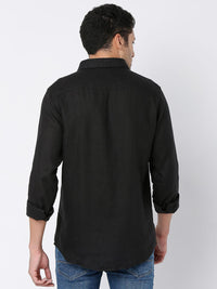 SPYKAR Linen Slim Fit Casual Shirt
