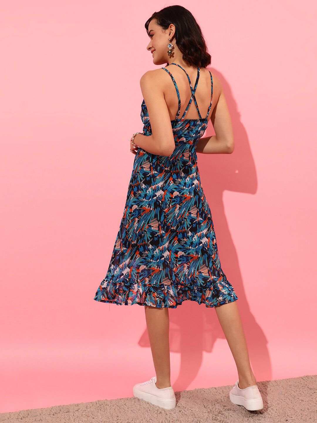 STREET 9 Floral Georgette Sheath Dress