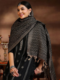 Libas Women Ethnic Motifs Regular Thread Work Kurta with Trousers & With Dupatta