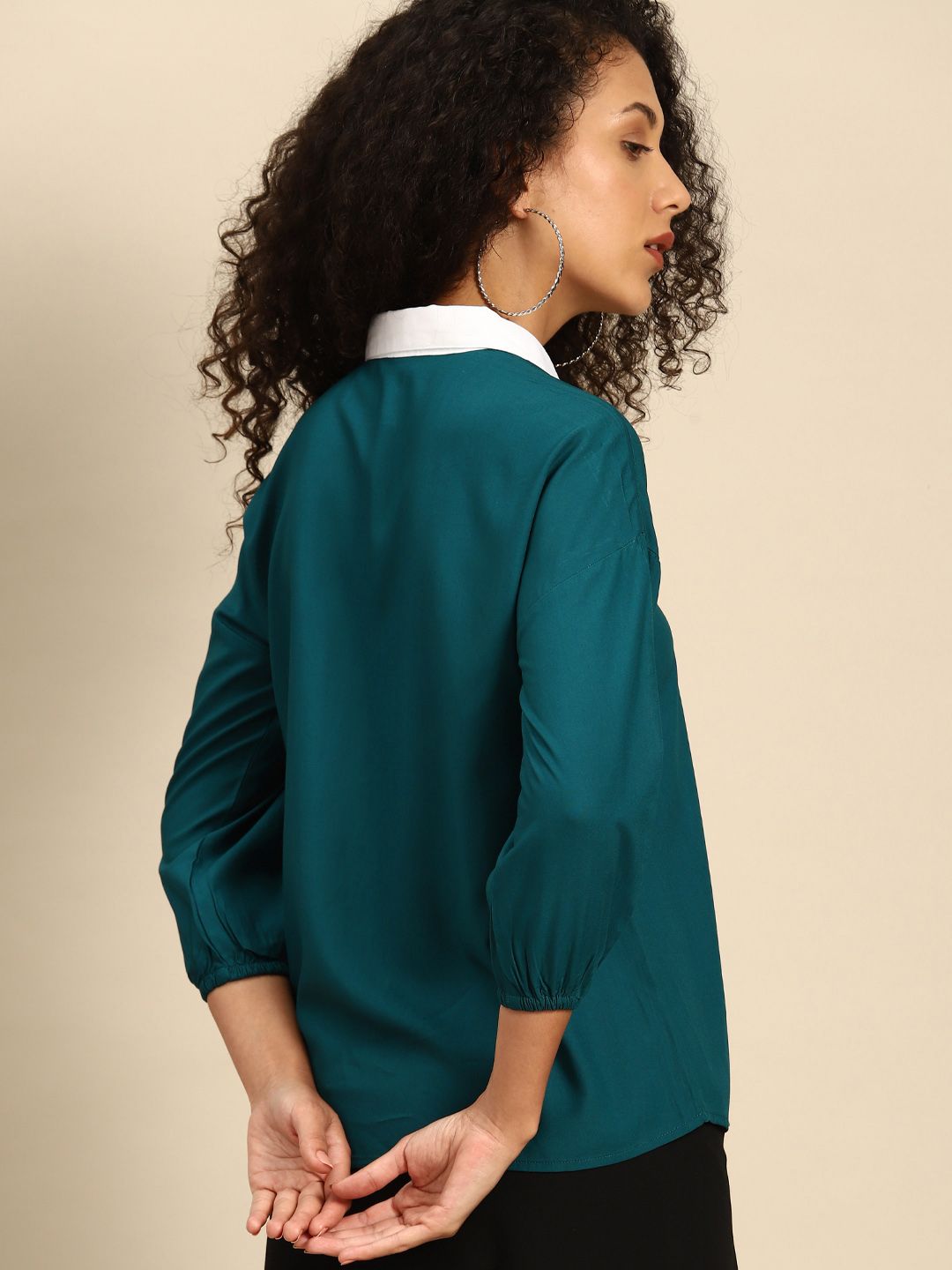 DENNISON Women Smart Opaque Casual Shirt