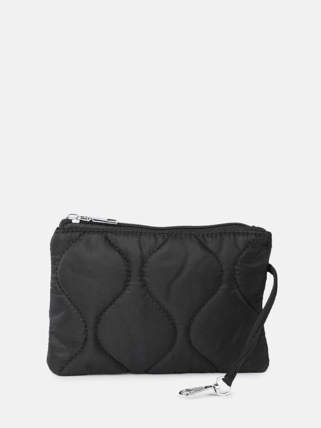 DressBerry Structured Quilted Shoulder Bag with Pouch
