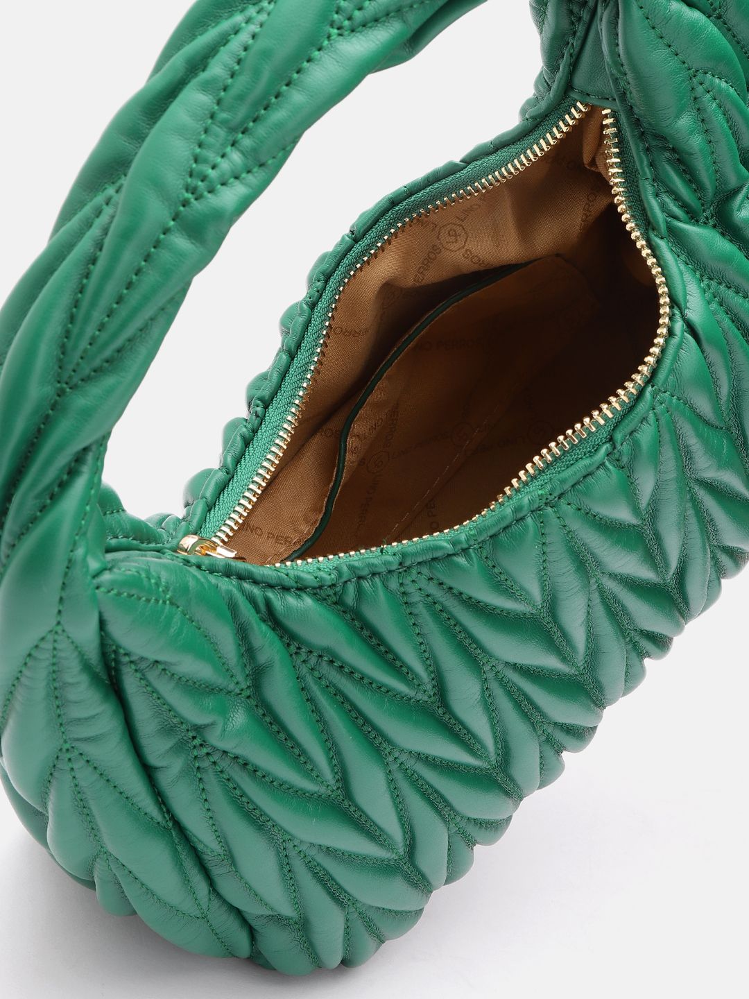 Lino Perros Textured Structured Sling Bag