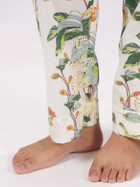 SANSKRUTIHOMES Women Floral  Printed Pure Cotton Night suit