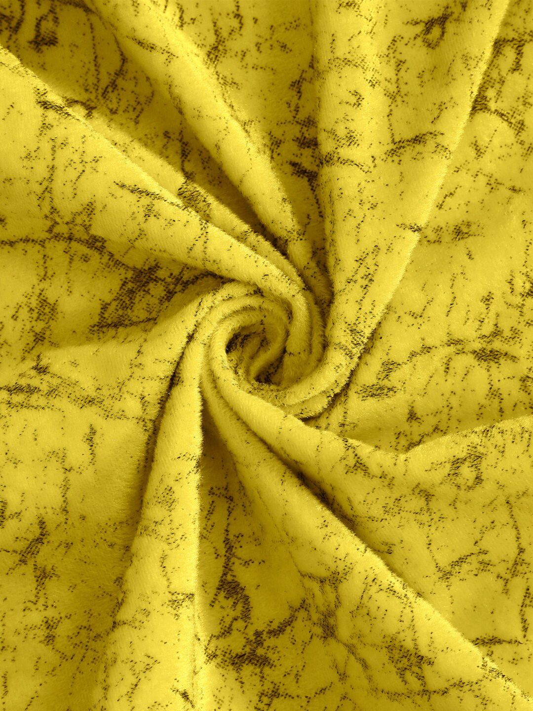 Cortina Beige Set of 2 Abstract Printed Room Darkening Door Curtain
