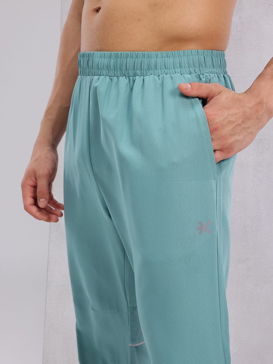 HRX by Hrithik Roshan Men Mid-Rise Rapid-Dry Running Track Pants