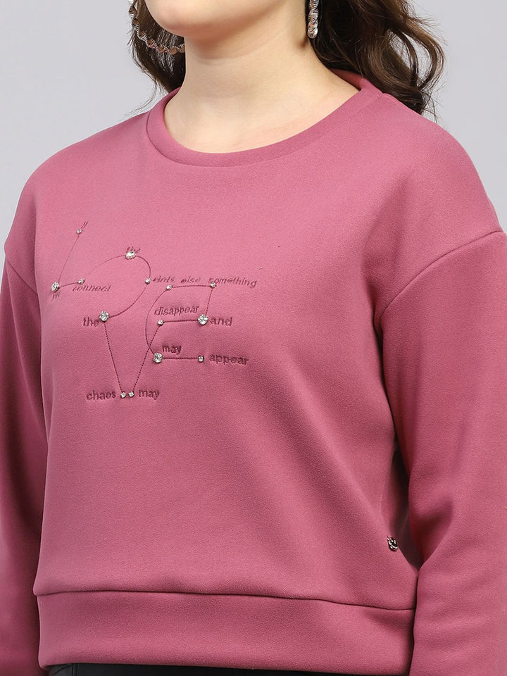 Monte Carlo Women Embroidered Sweatshirt