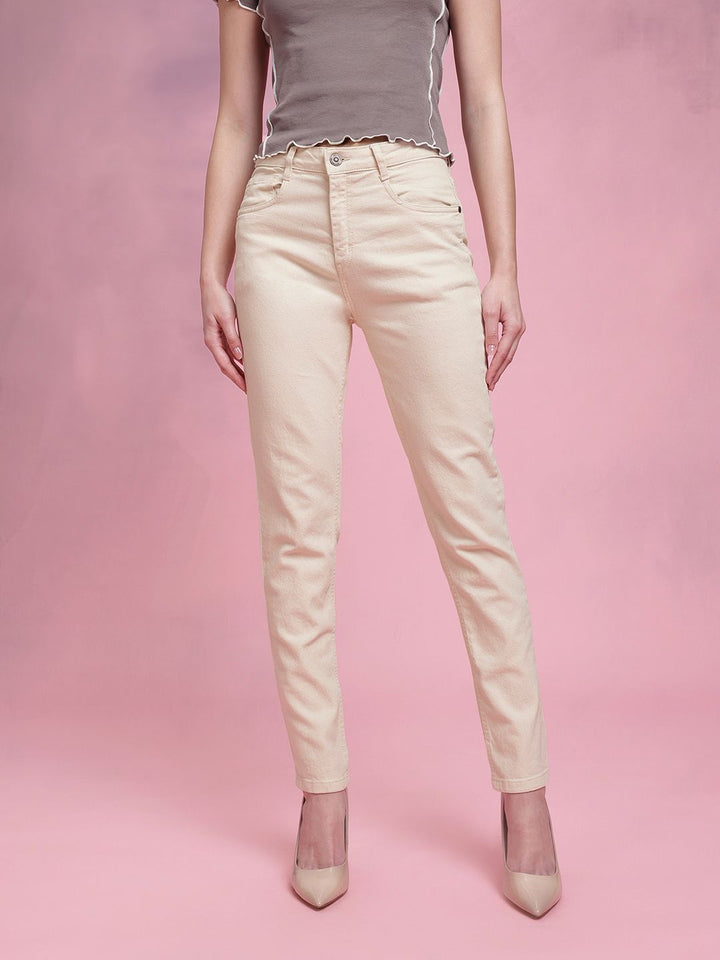 DressBerry Women Slim Fit Mid-Rise Jeans