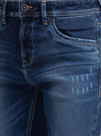 SPYKAR Men Kano Skinny Fit Mildly Distressed Light Fade Stretchable Jeans