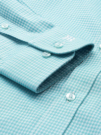 Raymond Slim Fit Self Design Textured Pure Cotton Formal Shirt