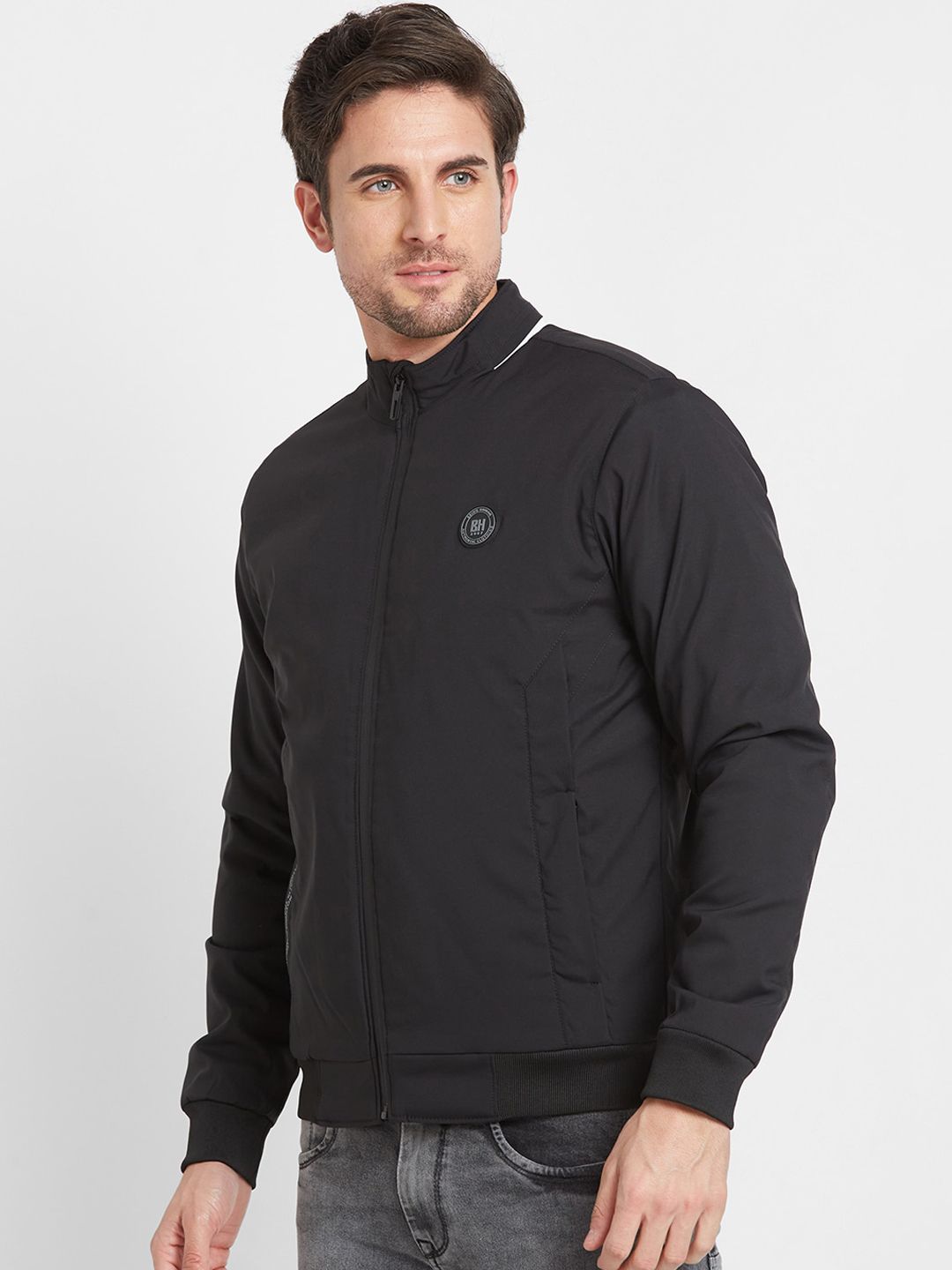 Being Human Mock Collar Bomber Jacket
