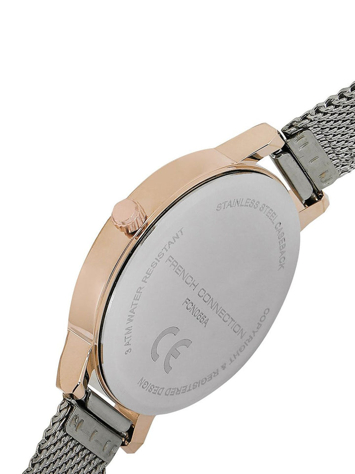French Connection Women Bracelet Style Straps Analogue Watch FCN055A