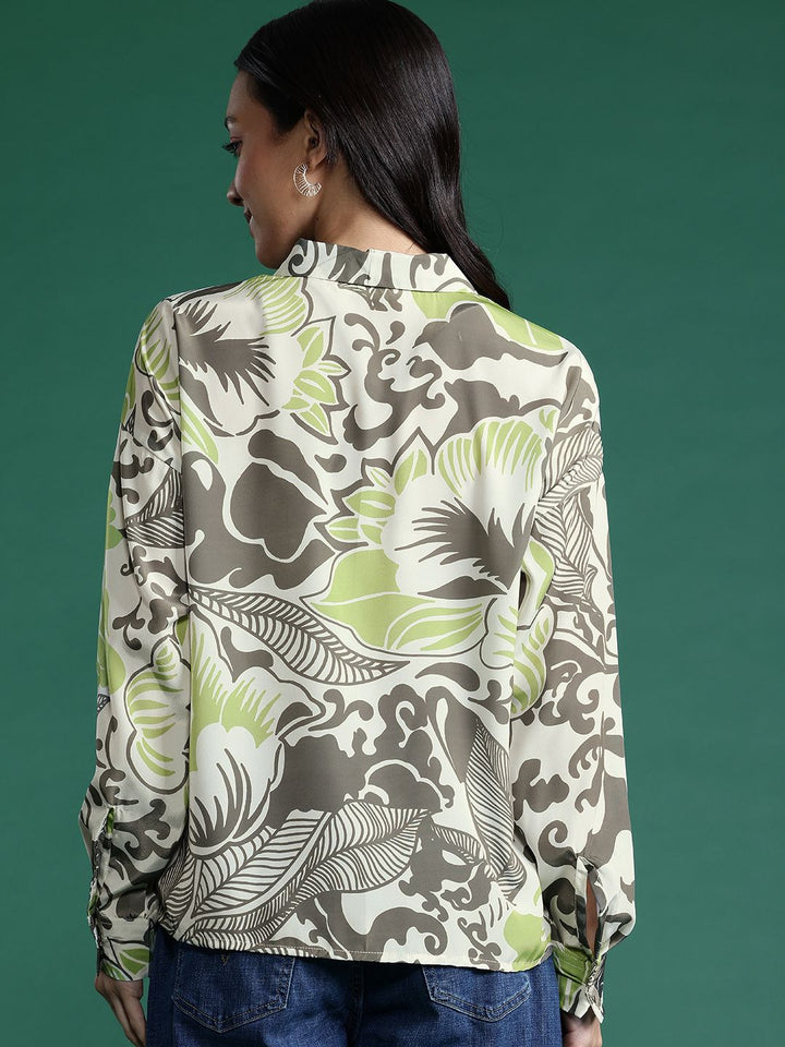 DressBerry Floral Print Printed Casual Shirt