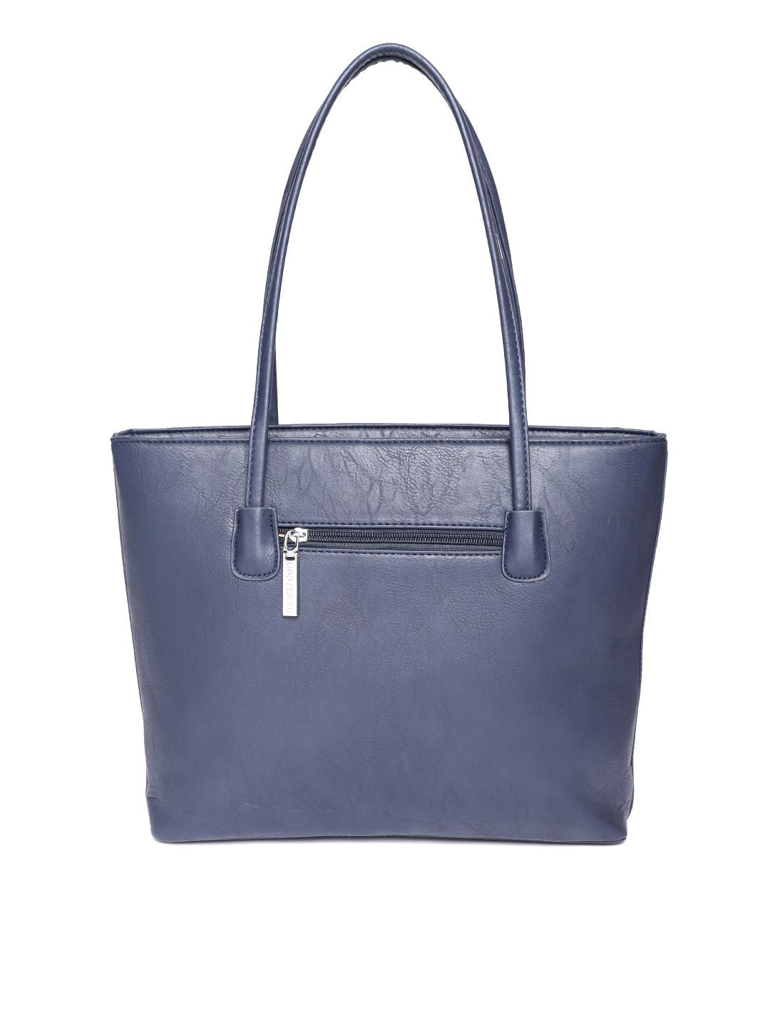 Lino Perros Navy Blue Solid Shoulder Bag