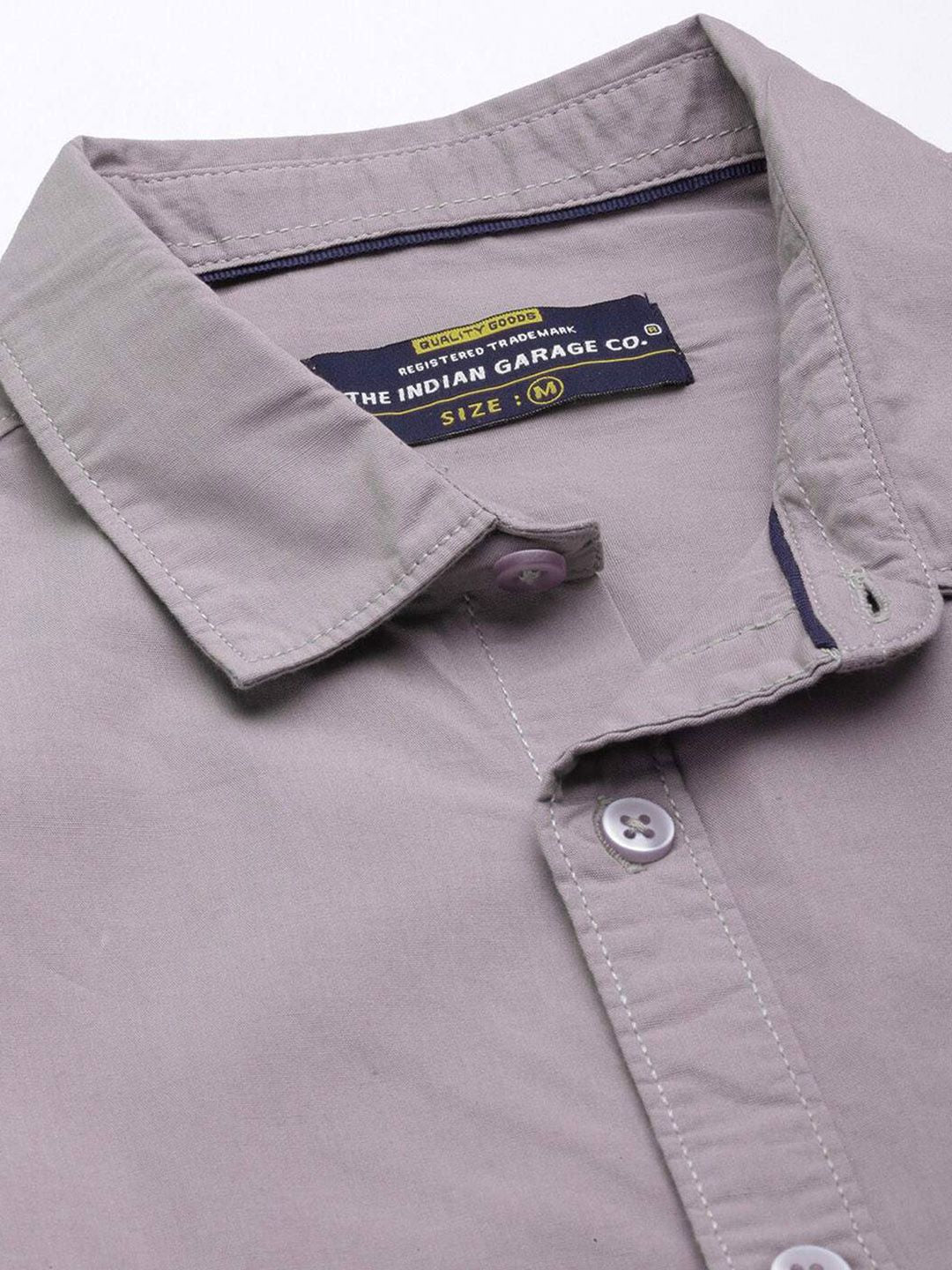 The Indian Garage Co Men Lilac Casual Shirt