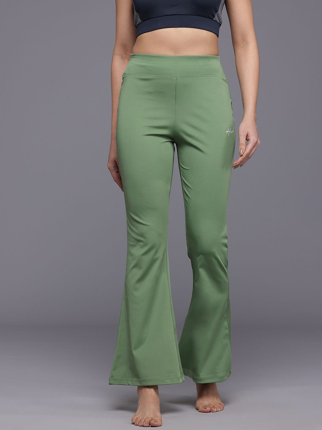 HRX by Hrithik Roshan Women Bootcut Yoga Track Pants
