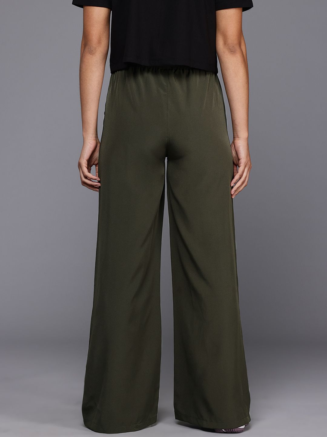 HRX by Hrithik Roshan Women Lifestyle Wide Leg Track Pants