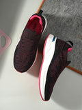 HRX by Hrithik Roshan Women Black & Fuchsia Slip-On Walking  Shoes