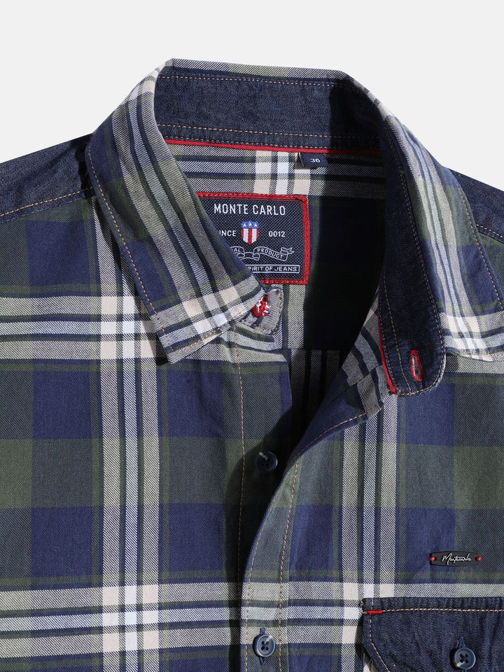 Monte Carlo Boys Checked Casual Smart Fit Shirt