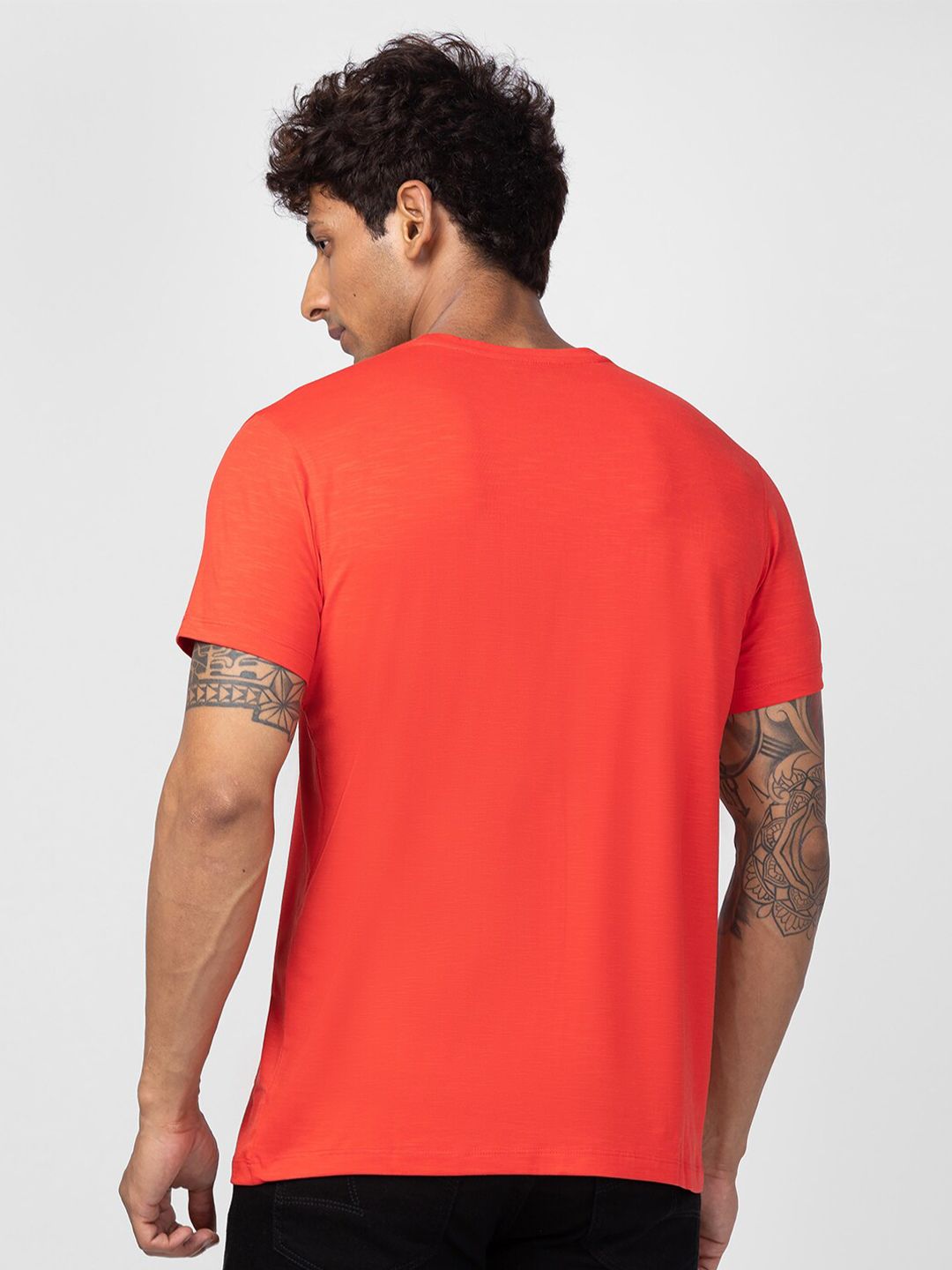 SPYKAR Men Typography Printed Slim Fit T-shirt