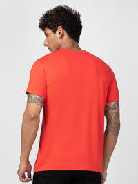 SPYKAR Men Typography Printed Slim Fit T-shirt