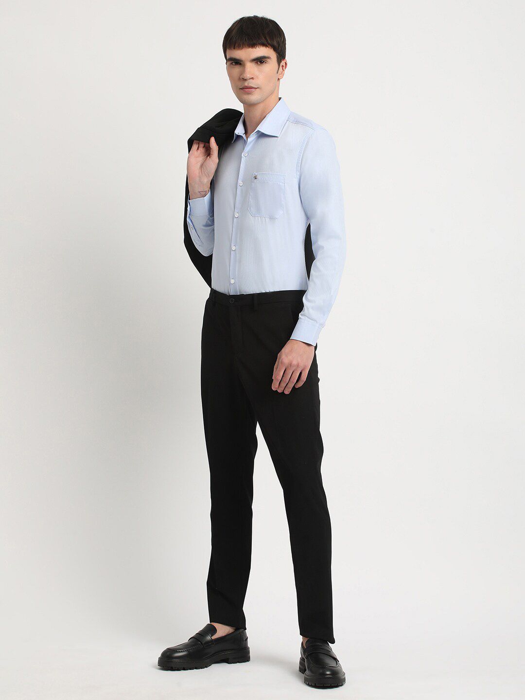 THE BEAR HOUSE Slim Fit Pure Cotton Formal Shirt