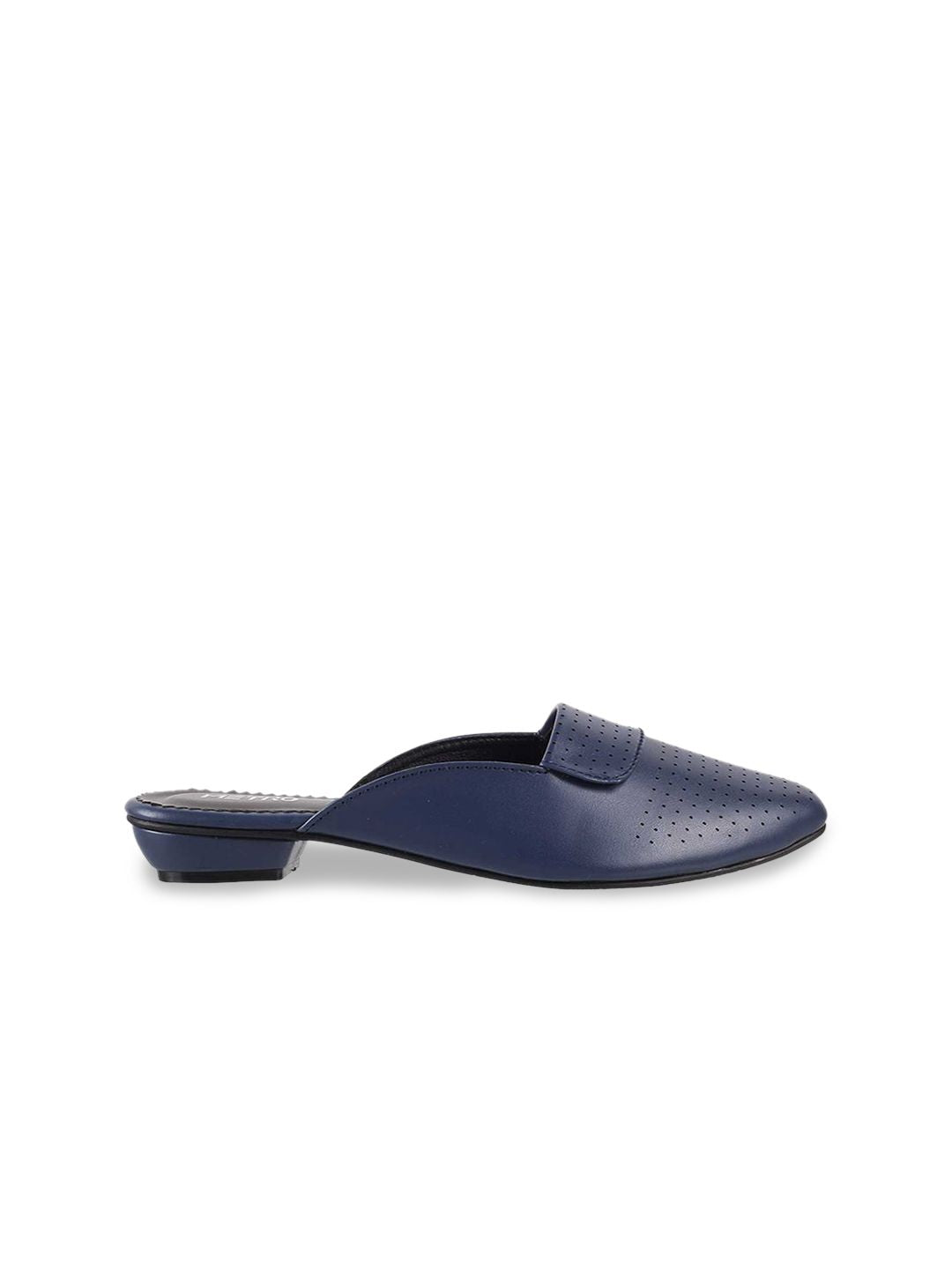 Metro Pointed Toe Block Mules