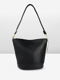 DressBerry Structured Shoulder Bag with Pouch