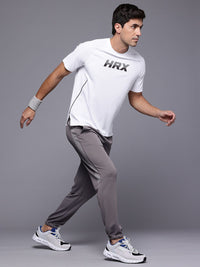 HRX by Hrithik Roshan Men Brand Logo Printed Rapid Dry Training Joggers