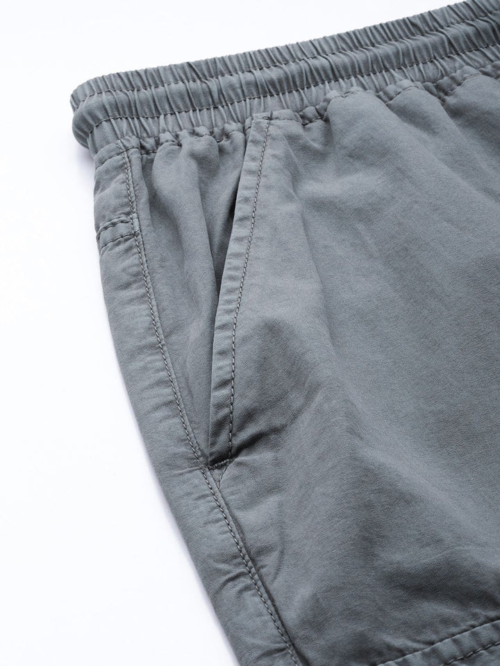 Bene Kleed Parachute Fit Pure Cotton Cargo Trousers