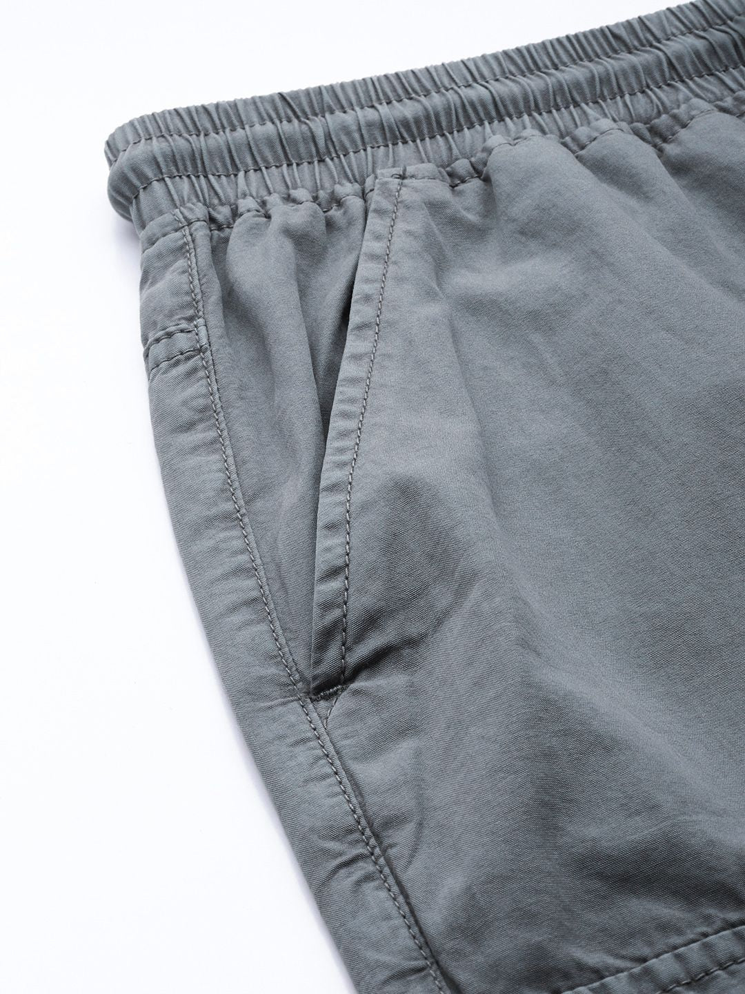 Bene Kleed Parachute Fit Pure Cotton Cargo Trousers