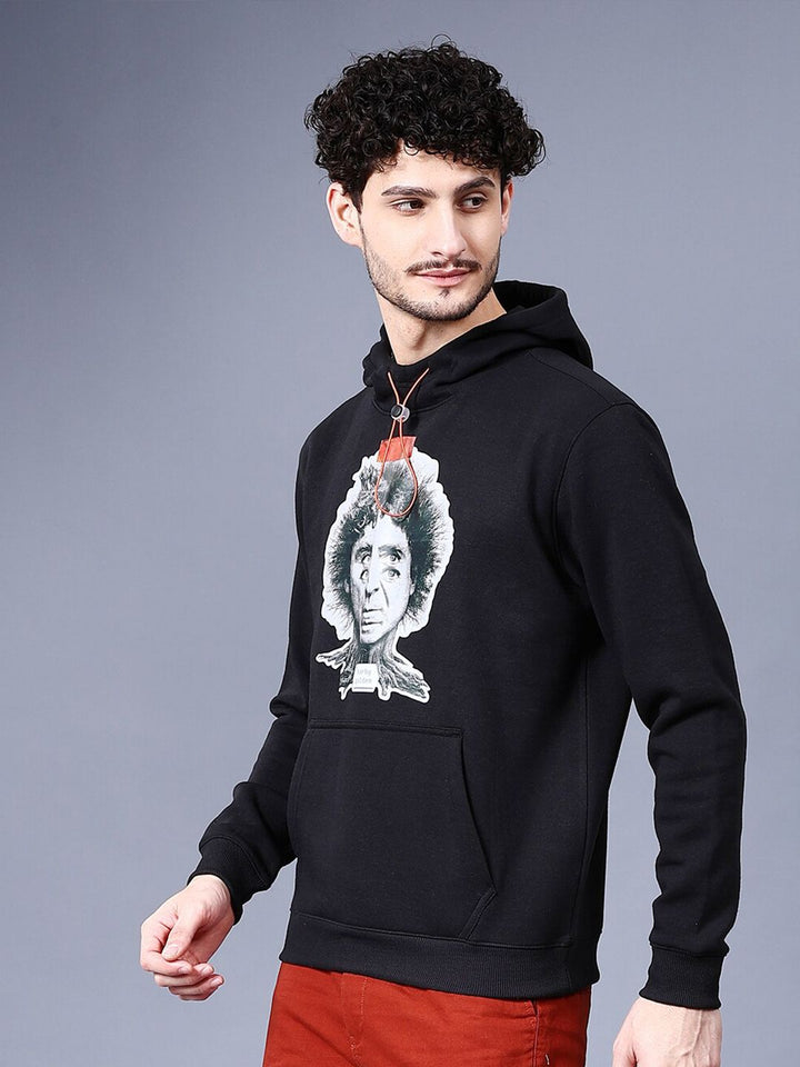 The Indian Garage Co Graphic Printed Hooded Sweatshirt