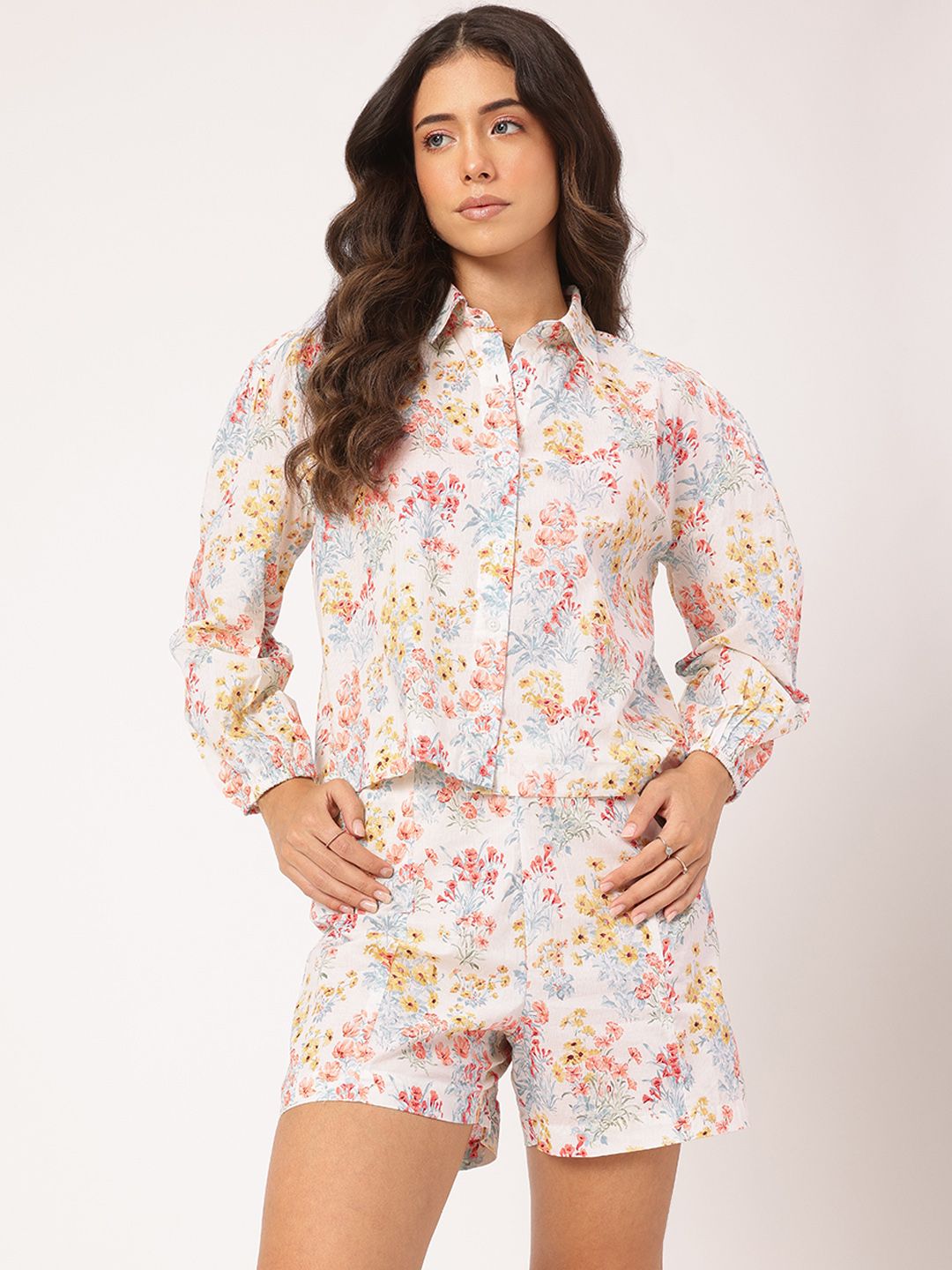 DressBerry Blossom Beauty Printed Co-Ords