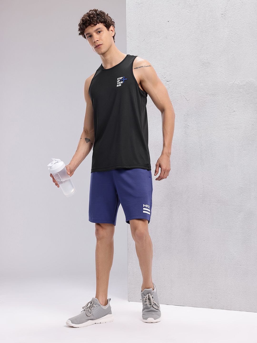HRX by Hrithik Roshan Rapid-Dry Racerback Running T-shirt