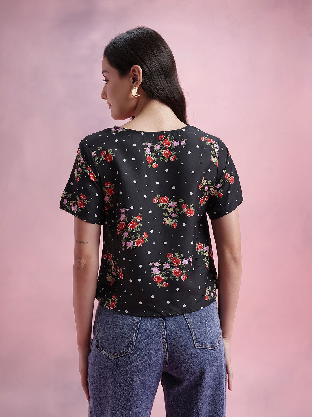DressBerry Floral Print Top