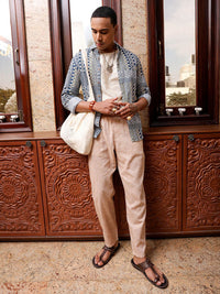 The Indian Garage Co Men Slim Fit Indie Printed Resortwear Shirt