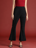 all about you Women High-Rise Sheen Trousers