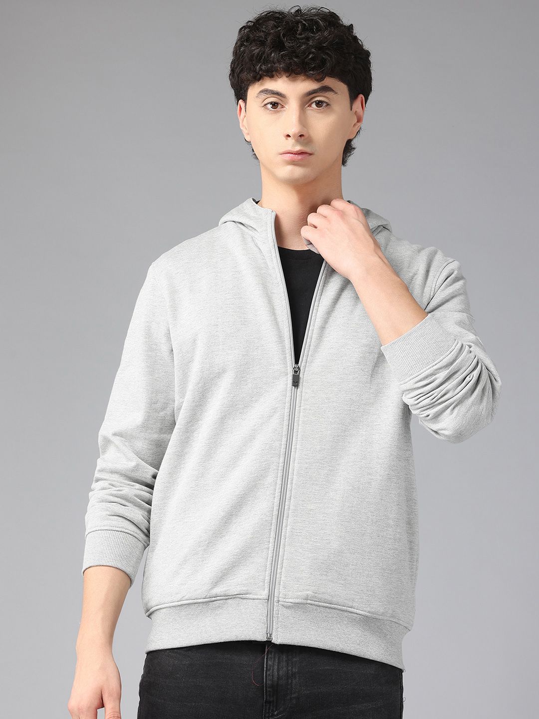 Park Avenue Slim Fit Hooded Sweatshirt