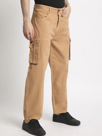 Bene Kleed Men Classic Baggy Fit Cargos Trousers
