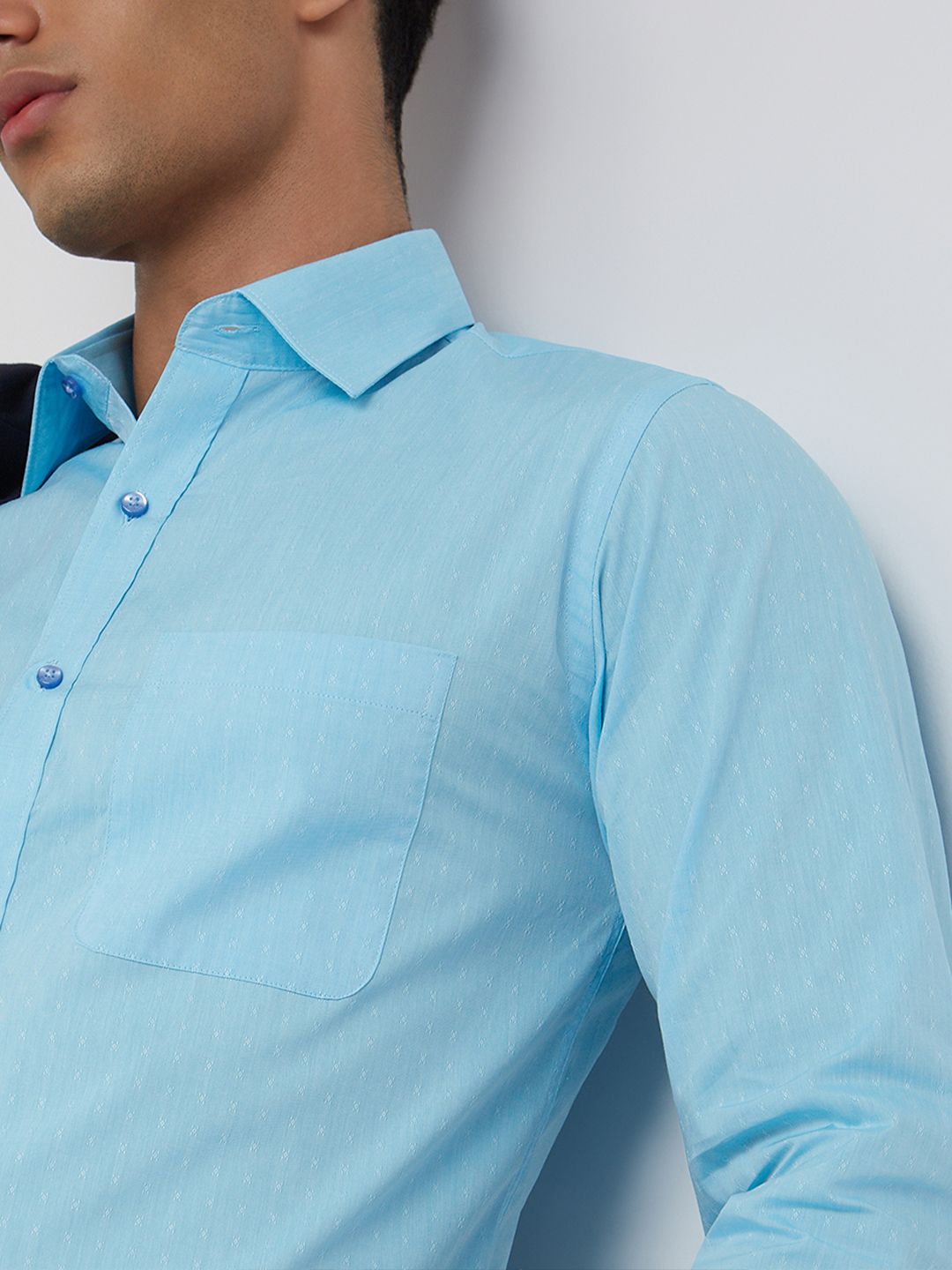 Raymond Slim Fit Pure Cotton Formal Shirt