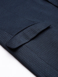 Park Avenue Super Slim Fit Self Design Single-Breasted Formal Blazers