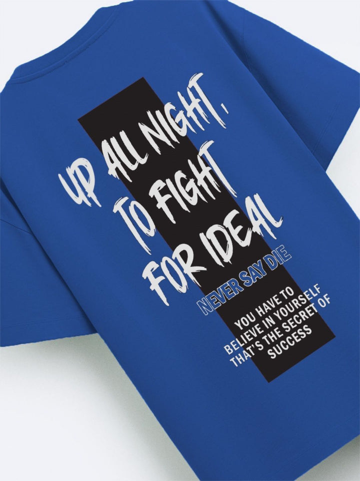 ADRO Lelaki Baju T-Shirt Bersaiz Besar Kapas Lengan Jatuh Bercetak Grafik
