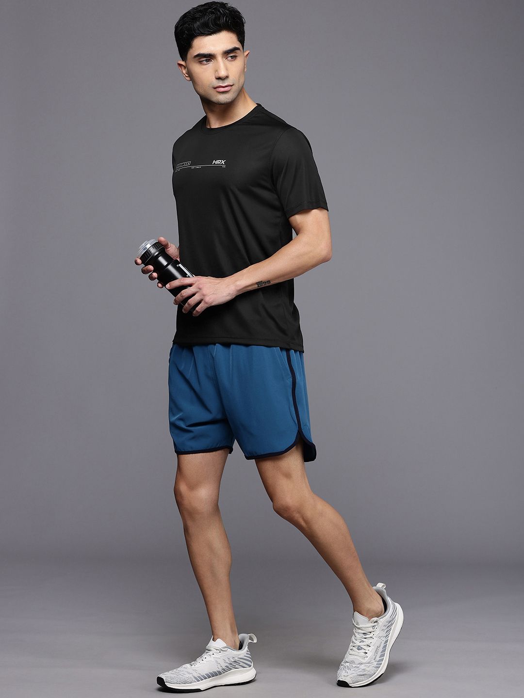 HRX by Hrithik Roshan AIRFLOW Rapid Dry & Antimicrobial Finish Running T-shirt